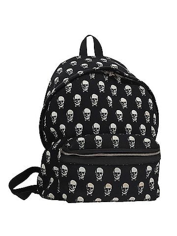 Yves Saint Laurent Black Synthetic Backpack Bag (view 1)