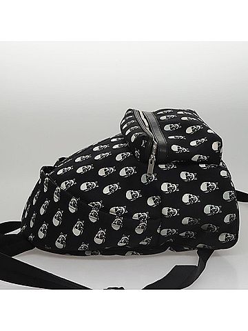 Yves Saint Laurent Black Synthetic Backpack Bag (view 2)