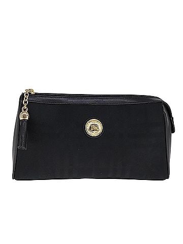 Burberry Black Canvas Clutch Bag (view 1)