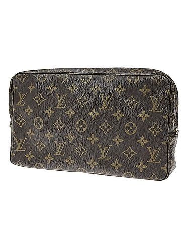 Louis Vuitton Trousse Toilette 28 Brown Canvas Briefcase Bag (view 1)