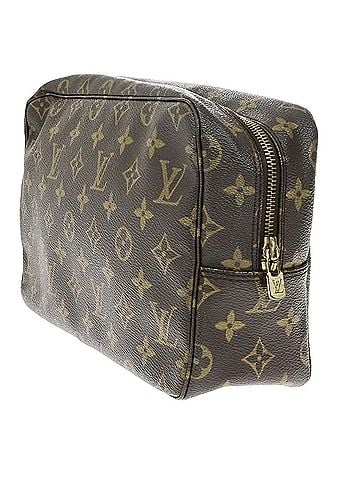 Louis Vuitton Trousse Toilette 28 Brown Canvas Briefcase Bag (view 2)