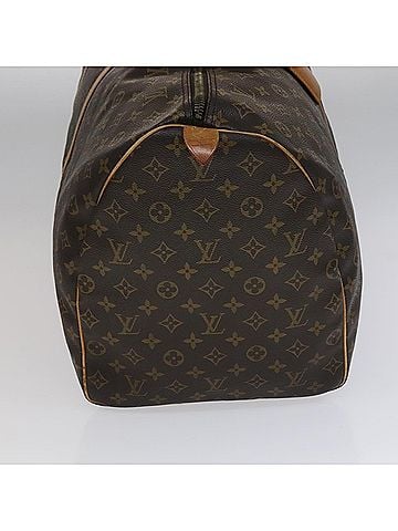 Louis Vuitton Keepall 60 Brown Canvas Travel Bag (view 2)
