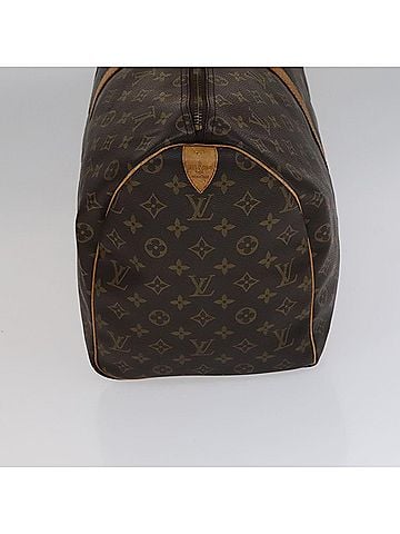 Louis Vuitton Keepall 50 Brown Canvas Travel Bag (view 2)