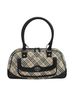Burberry 100% Canvas Solid Tan Nova Check Beige Canvas Shoulder Bag One size - photo 1