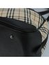 Burberry 100% Canvas Solid Tan Nova Check Beige Canvas Shoulder Bag One size - photo 8