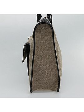Gucci Grey Canvas Handbag (view 2)