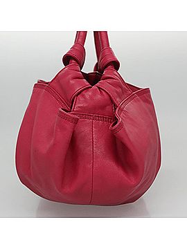 Loewe Nappa Pink Leather Tote Bag (view 2)