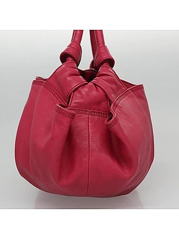 Loewe Nappa Pink Leather Tote Bag (view 2)