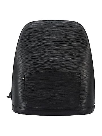 Louis Vuitton Gobelins Black Leather Backpack Bag (view 1)