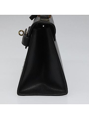 MCM Black Leather Handbag (view 2)