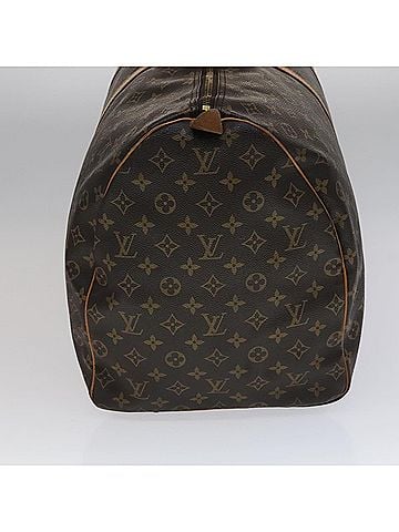 Louis Vuitton Keepall 60 Brown Canvas Travel Bag (view 2)