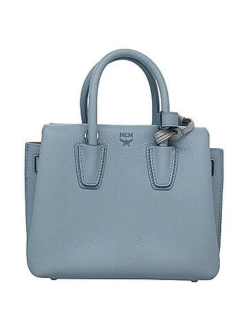 MCM Milla Blue Leather Handbag (view 1)