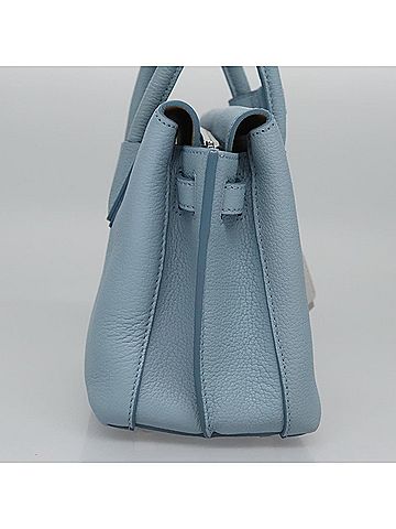 MCM Milla Blue Leather Handbag (view 2)
