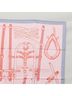 Hermès 100% Silk Solid Multi Color Carré 90 Multicolour Silk Scarf One size - photo 4