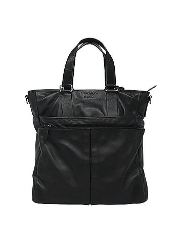Prada Black Leather Tote Bag (view 1)
