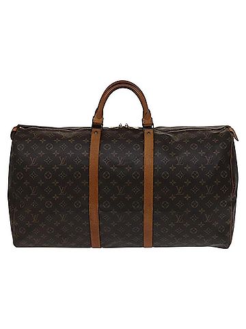 Louis Vuitton Keepall 60 Brown Canvas Travel Bag (view 1)