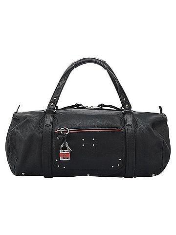 Chloé Paddington Black Leather Travel Bag (view 1)