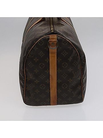 Louis Vuitton Keepall 50 Brown Canvas Travel Bag (view 2)