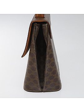 Céline Macadam Brown Canvas Handbag (view 2)