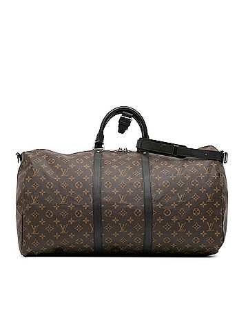 Louis Vuitton Monogram Macassar Keepall Bandouliere 55 (view 1)