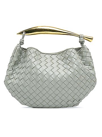 Bottega Veneta Lambskin Intrecciato Sardine (view 1)