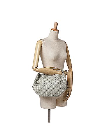 Bottega Veneta Lambskin Intrecciato Sardine (view 2)