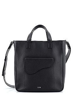 Christian Dior Saddle Tote Leather Tall (view 1)