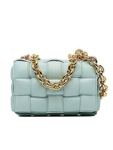 Bottega Veneta Nappa Intrecciato Padded Chain Cassette Satchel (view 1)