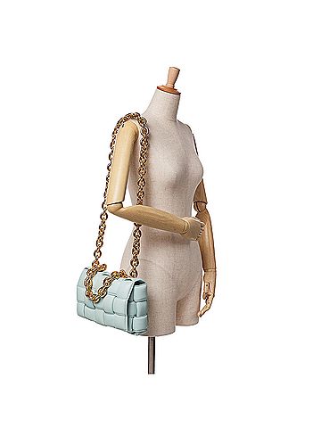 Bottega Veneta Nappa Intrecciato Padded Chain Cassette Satchel (view 2)