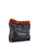 Chanel Blue Brown 22 Chain Hobo Quilted Lambskin with Shearling Small One size - photo 4