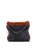 Chanel Blue Brown 22 Chain Hobo Quilted Lambskin with Shearling Small One size - photo 2