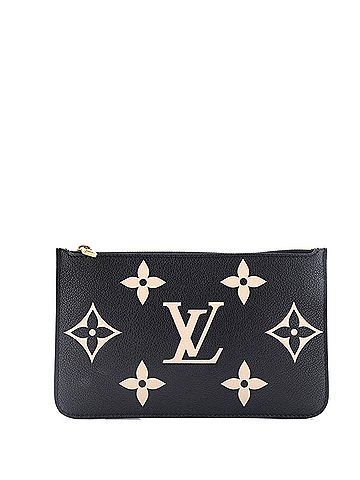 Louis Vuitton Neverfull Pochette Bicolor Monogram Empreinte Giant Large (view 1)