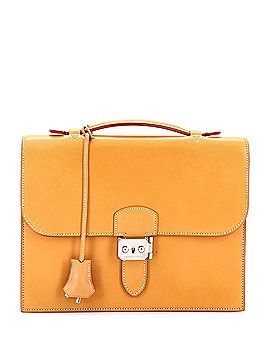 Hermès Sac a Depeches Bag Vache Natural 27 (view 1)