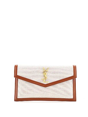 Saint Laurent Uptown Pouch Printed Canvas (view 1)