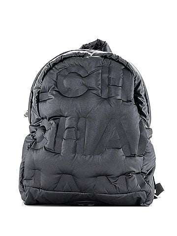 Chanel Doudoune Backpack Embossed Nylon Medium (view 1)