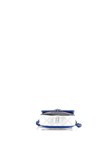 Chanel Lacquered Metal CC Flap Bag Quilted Lambskin Small (view 2)