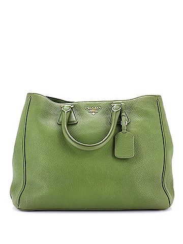 Prada Convertible Open Tote Leather Medium (view 1)