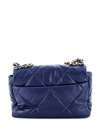 Chanel 19 Flap Bag Quilted Leather Medium (view 2)