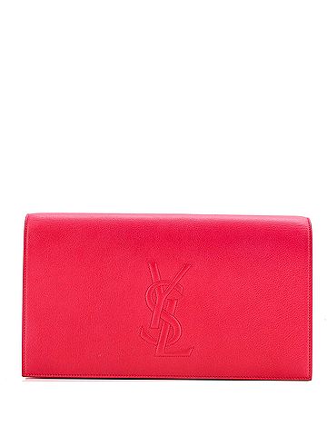 Saint Laurent Belle de Jour Clutch Leather Large (view 1)