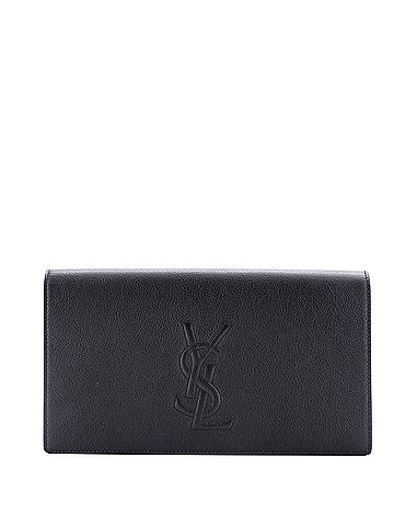 Saint Laurent Belle de Jour Clutch Leather Large (view 1)