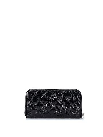 Chanel Lucky Symbols Zip Around Wallet Embossed Patent Long (view 2)