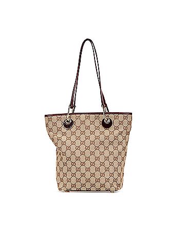 Gucci GG Canvas Eclipse Tote (view 1)