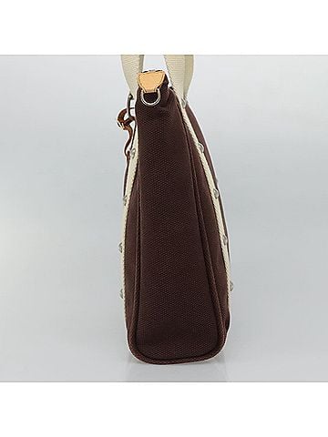 Louis Vuitton Antigua Brown Canvas Tote Bag (view 2)