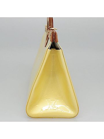 Louis Vuitton Roxbury Yellow Patent Leather Handbag (view 2)