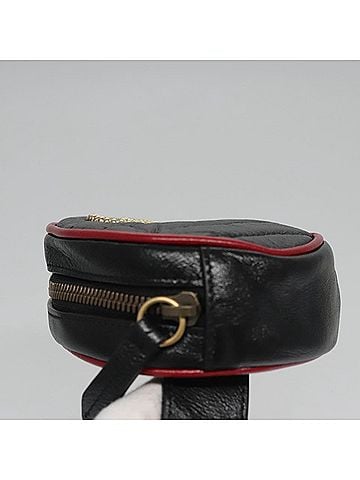 Gucci Marmont Black Leather Clutch Bag (view 2)