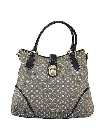 Louis Vuitton Elegie Grey Canvas Shoulder Bag (view 1)