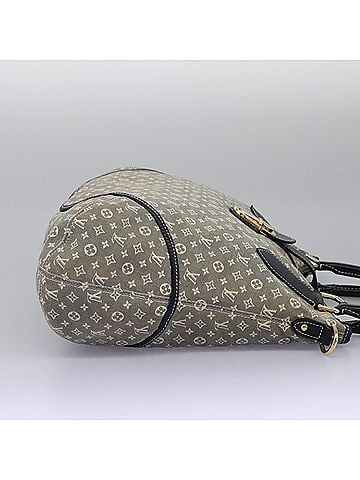 Louis Vuitton Elegie Grey Canvas Shoulder Bag (view 2)
