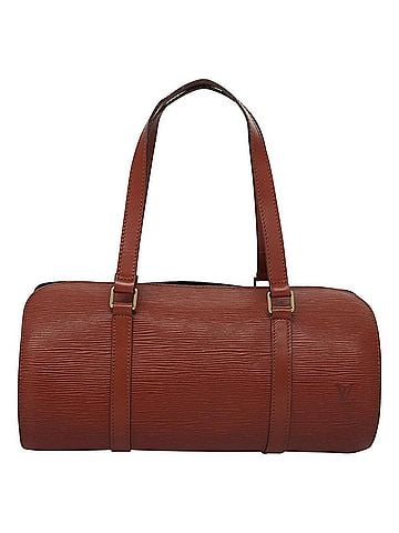 Louis Vuitton Soufflot Brown Leather Handbag (view 1)