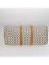 Louis Vuitton 100% Canvas Solid White Keepall Bandouliere 55 White Canvas Travel Bag One size - photo 6