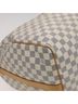 Louis Vuitton 100% Canvas Solid White Keepall Bandouliere 55 White Canvas Travel Bag One size - photo 8